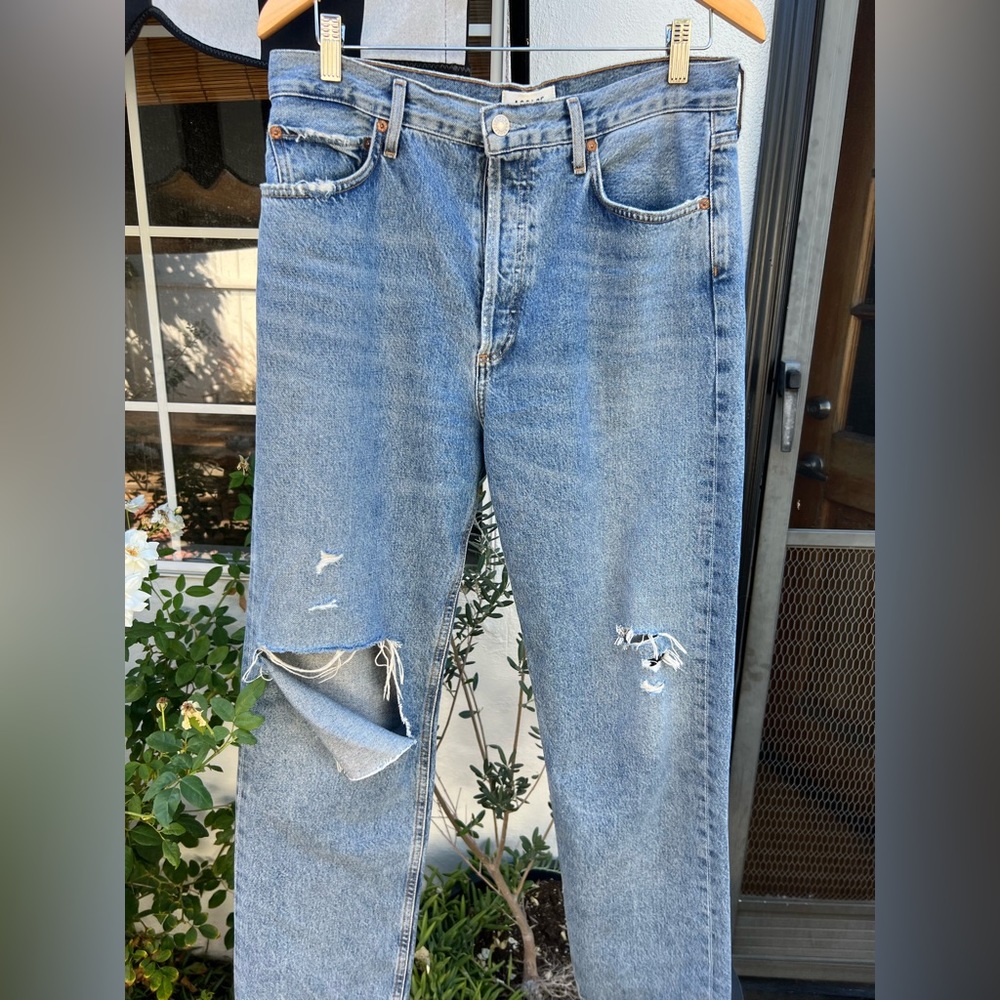 Agolde 90’s Pinch Waist Jeans, Size 30
